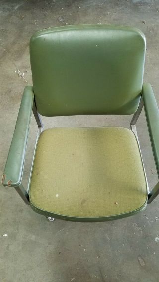 Vintage Industrial Style Metal Office Swivel Chair