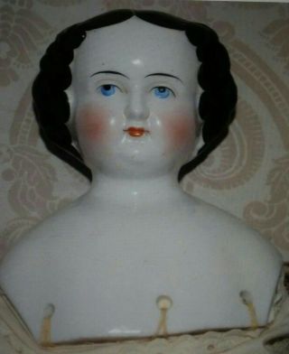 Antique ' KISTER ' German china head doll 20 inches 2