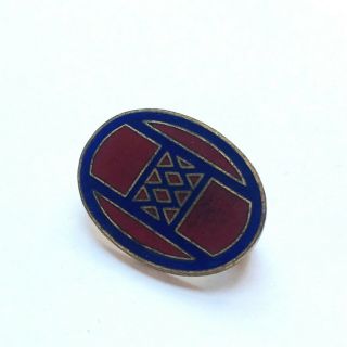 30th Infantry Division Insignia - Wwii / Ww2 Military Army Dui Pin -