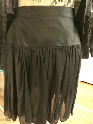 RARE Gemma Kahng 2 Piece Black Skirt Set Size 10 7