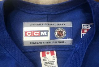 Vintage CCM York Rangers Jaromir Jagr 68 Stitched Hockey Jersey Men’s XL 4