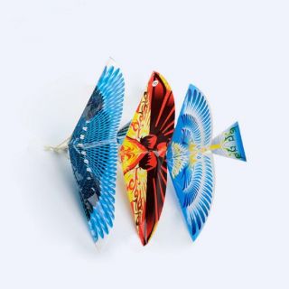 DIY Small Powered Flapping Wings Bird Toys Flying Bird Outdoor Kids Boys Toy 3