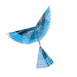 DIY Small Powered Flapping Wings Bird Toys Flying Bird Outdoor Kids Boys Toy 4