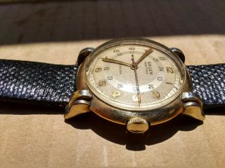 Vintage Gruen Veri - Thin Precision Aviator Watch 10k Gold 17 Jewels Time Piece