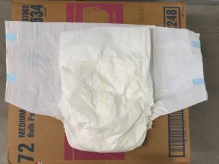 72 Vintage 80s Attends Adult Plastic Cover Diapers Micropore Abdl Med