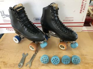 Vintage Roller Skates Risport Atlas Bones With Tools Italy Size? 265