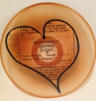 Madonna - ' Into The Groove ' MEGA RARE 1984 UNCUT ' heart shaped ' picture disc 2