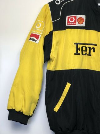 F1 FERRARI Racing Team Jacket Michael Schumacher VTG Marlboro Formula XXL 2XL 3