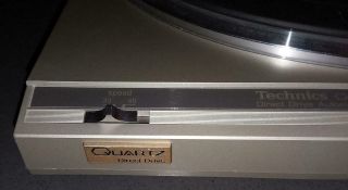 Vintage Technics SL - Q350 Quartz Direct Drive Automatic Turntable System 5