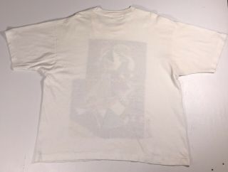 Picasso Vintage 1988 T Shirt White Multi Color Cubism Graphic Portrait Mens XL 2