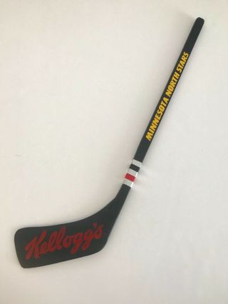 Vintage Minnesota North Stars Mini Hockey Stick Souvenir Kelloggs 18”