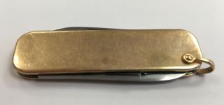 Vintage Latama 14k Pocket - Grooming Knife