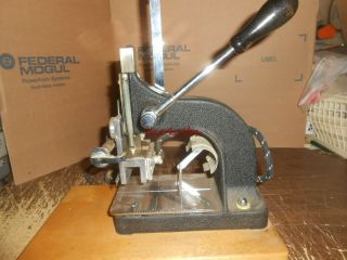 Vintage Kingsley Machine Hot Foil Stamping Machine 10