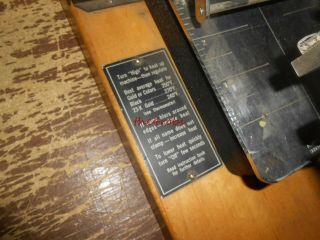 Vintage Kingsley Machine Hot Foil Stamping Machine 5