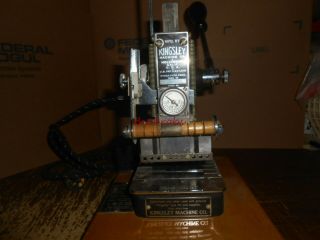 Vintage Kingsley Machine Hot Foil Stamping Machine 6