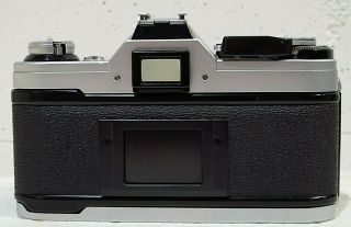 Vtg Canon AE - 1 35mm SLR Camera w 50mm f1.  8 Lens,  Battery VG, 5