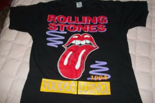 Rolling Stones vintage Tour t shirt voodoo lounge xl rare both side 2