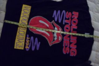 Rolling Stones vintage Tour t shirt voodoo lounge xl rare both side 3
