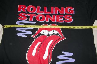 Rolling Stones vintage Tour t shirt voodoo lounge xl rare both side 6