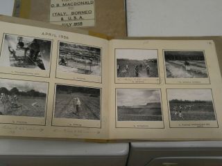 D.  B.  MACDONALD Vintage Cigar Tobacco Photograph Scrapbook 1955 - 1960 460 Photos 7