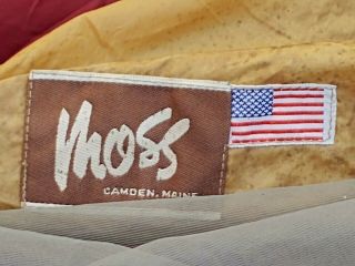 Vintage Moss Tent Made in USA SATISFACTION GUARANTEED 2