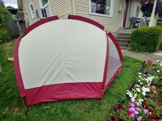Vintage Moss Tent Made in USA SATISFACTION GUARANTEED 3