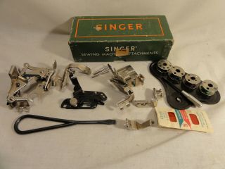 1955 Singer Featherweight 221 - 1 Vintage Sewing Machine w/ Case 12