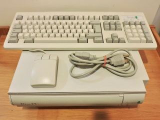 Vintage Acorn Risc Pc Computer With Keyboard And Mouse