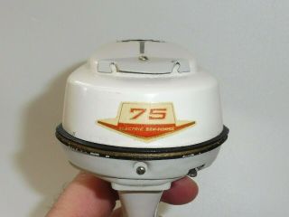 RARE 1960 ' s K&O FLEET LINE JOHNSON 75 HP TOY BOAT OUTBOARD MOTOR PERFECTLY 2