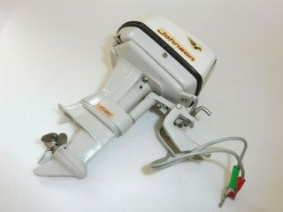 RARE 1960 ' s K&O FLEET LINE JOHNSON 75 HP TOY BOAT OUTBOARD MOTOR PERFECTLY 6