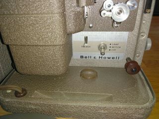 VINTAGE BELL & HOWELL MOVIE PROJECTOR MODEL 253 AX 4