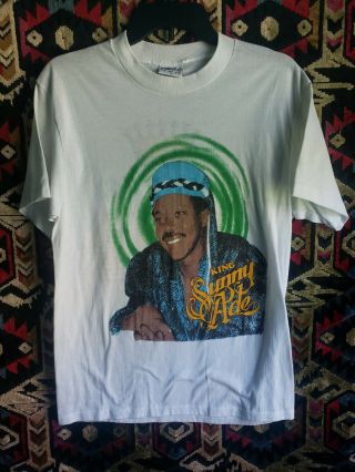 Rare Vintage 1988 King Sunny Ade Concert Tour Band T - Shirt (l) African Beats