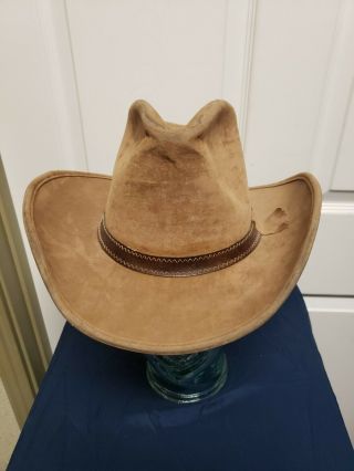 Vintage Stetson Smokey And The Bandit Cowboy Hat Size M Rockabilly Grunge Sweat
