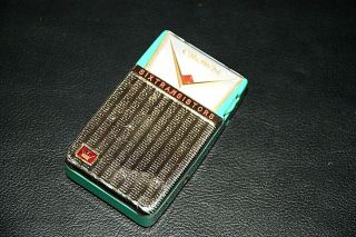 Vintage Crown 6 Transistors (tr670) Pocket Transistor Radio