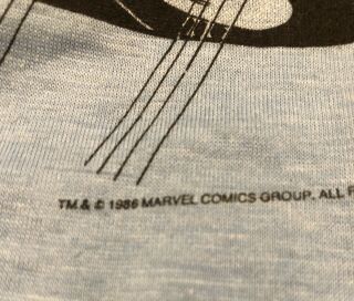 Vintage Marvel 1986 T Shirt Fantastic Four Jack Kirby Art 3