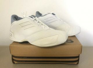 Adidas Tmac 1 Og Vintage Men’s Basketball Shoes White/white 676152 Size 13