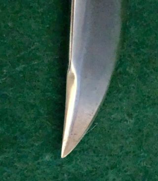 1962 - 83 R.  H.  RUANA 12B Knife Stamped M with Looped Sheath - Rare 10