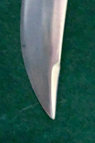 1962 - 83 R.  H.  RUANA 12B Knife Stamped M with Looped Sheath - Rare 11