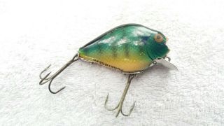 L@@K OLD VINTAGE HEDDON PUNKINSEED 740 BLUEGILL BELLY WEIGHT PAINT L@@K 3