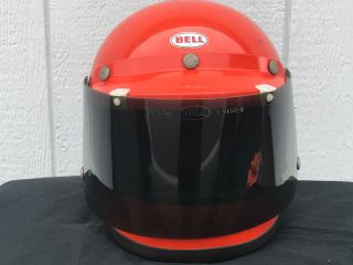 Vintage Bell Star 120 Full Face Motorcycle Helmet Visor And Shield Size 7 " 1/2