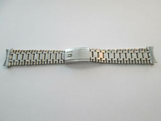 Vintage Universal Geneve Steel Watch Bracelet Band Swiss Made With 20mm Endlinks