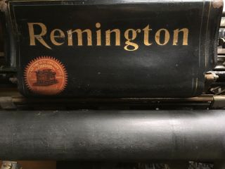 Antique Remington No 6 Typewriter 2