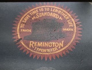 Antique Remington No 6 Typewriter 4