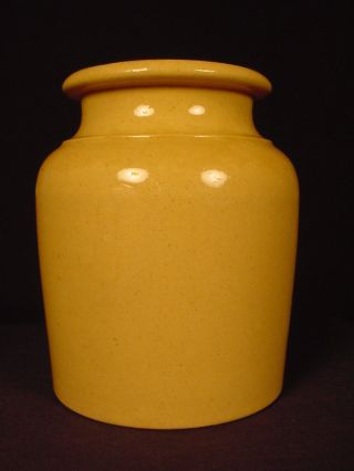 Rare Antique 1800s John Bell Pennsylvania Canning Jar 1 Yellow Ware