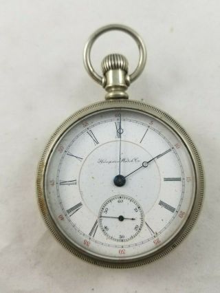 1896 Hampden John C Dueber Special Model 3 18s 17 Jewel Antique Pocket Watch