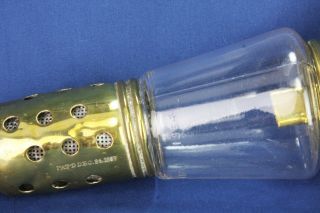 Antique Manhattan Brass Co.  Skaters Oil Lantern ca1880 7