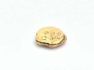 Rare WGM Hand Poured 10.  7 grams.  999 Gold fine Bar BULLION 24k 3