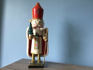 Vintage Steinbach Nutcracker Pope