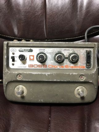 Boss Ce - 1 Chorus Guitar Effect Pedal Mij Vintage