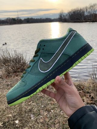 Concepts Nike Sb Dunk Pro Low Green Lobsters Cncpts Skateboarding Limited Rare